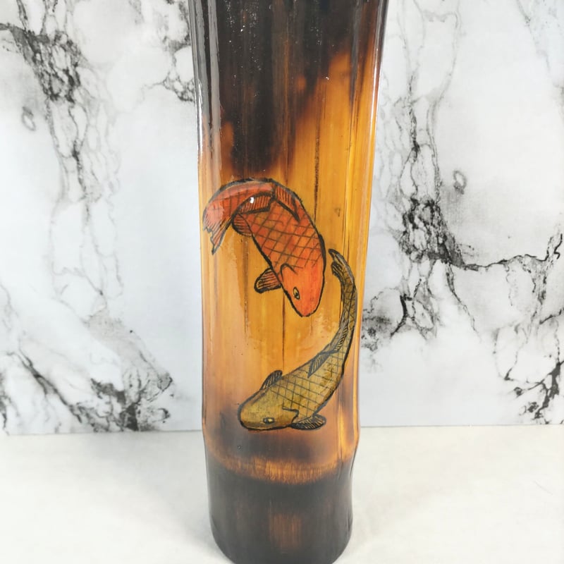 竹製花器 約70センチ 竹製花器 | 南アルプス竹工房 竹石【ちくせき】 STORE