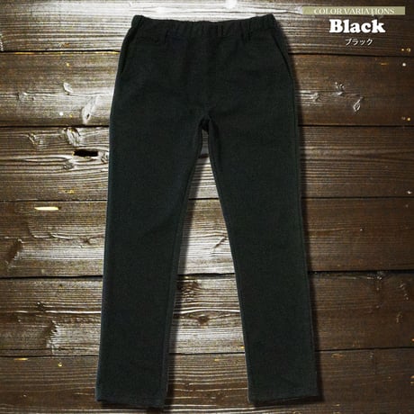 スウェット 伸縮 ポンチ イージースラックス パンツ(5color)M~4L