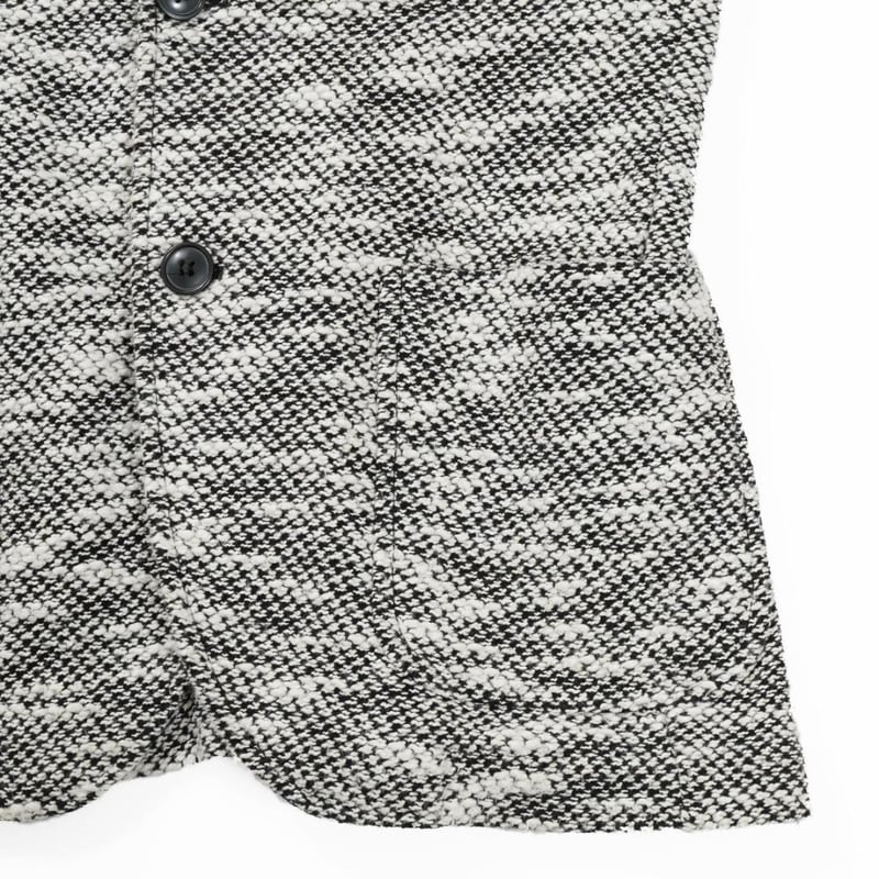 ZARA MAN ニット テーラード ジャケット MIX グレー M 春 RU ZARA MAN ニット テーラード ジャケット MIX グレー M 春 RU