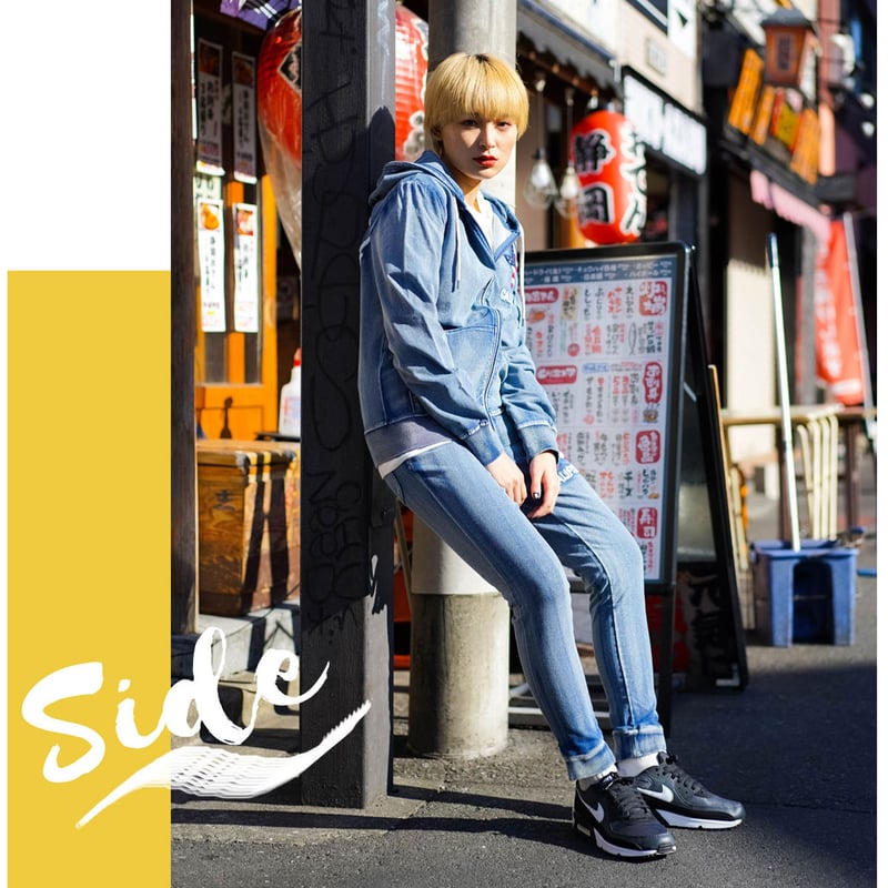 N－サガラ星条旗 デニム セットアップ ユニセックス/Blue(2color