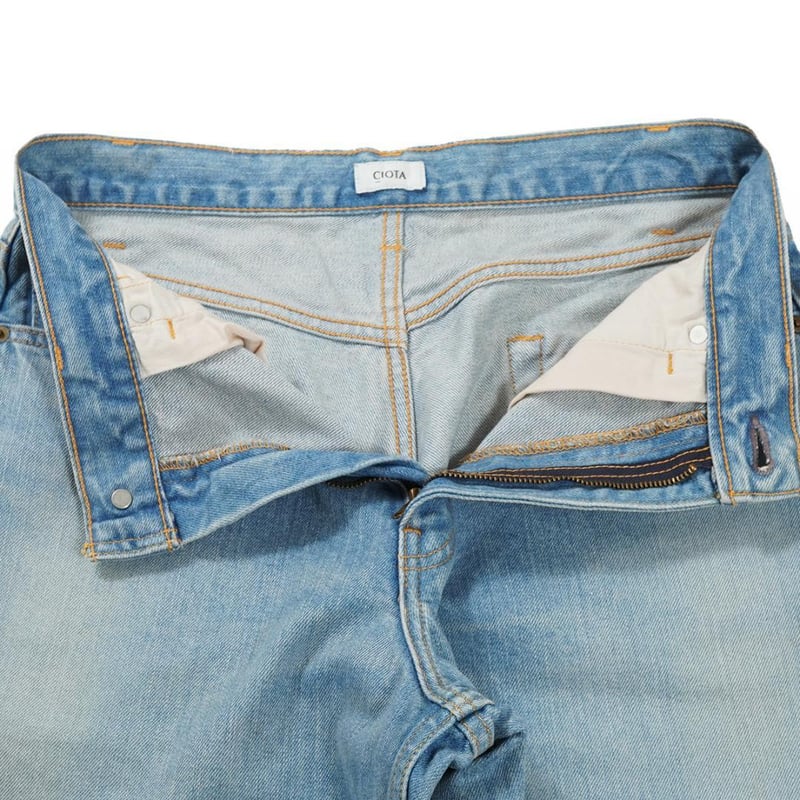 CIOTA Wide Tapered 5 Pocket Pants デニム 30(RU) |