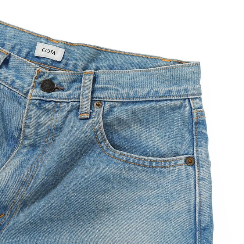 CIOTA Wide Tapered 5 Pocket Pants デニム 30(RU) | 