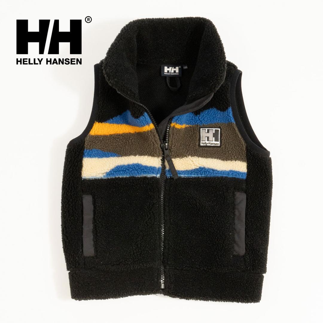 Helly Hansen ヘリーハンセン キッズ フード着脱 ボアベスト 100 Helly Hansen ヘリーハンセン キッズ フード着脱 ボアベスト 100