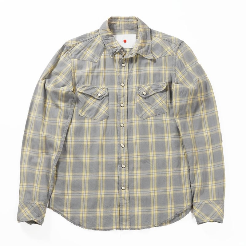 MARKAWARE サイズ2 マーカウェア チェックシャツ 長袖シャツ RU  