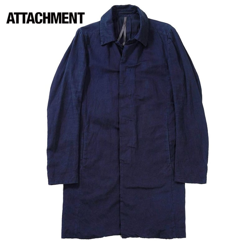 kazuyuki kumagai ATTACHMENT 春 コート3 綿×麻RU | deni