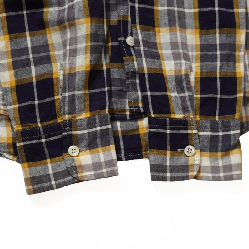 A.P.C. イエローチェックネルシャツ　Mサイズ A.P.C. イエローチェックネルシャツ Mサイズ A.P.C. イエロー