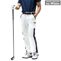 4way ストレッチ ジョガーパンツ ゴルフパンツ White(3color)