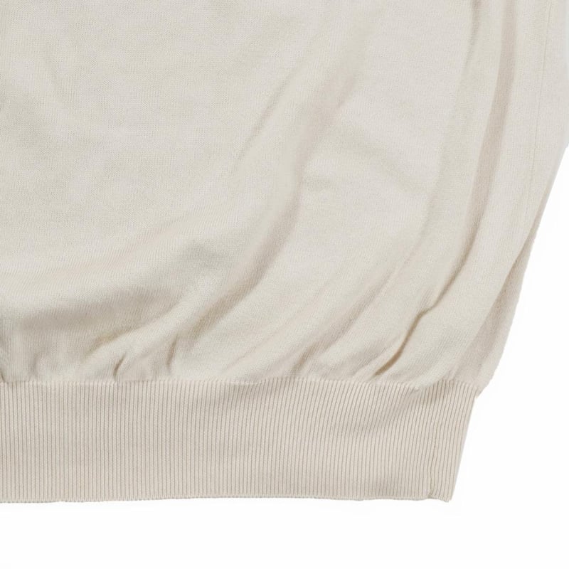 A.PRESSE Cotton Knit L/S ニット ECRU 2 RU | denim 