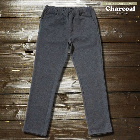 スウェット 伸縮 パンツ Charcoal(5color)