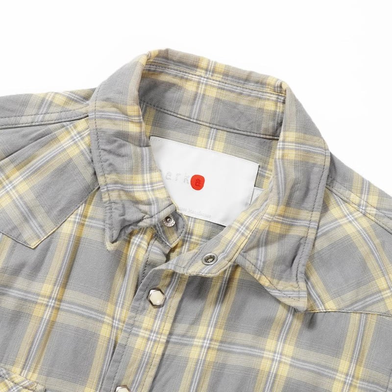 MARKAWARE サイズ2 マーカウェア チェックシャツ 長袖シャツ RU  