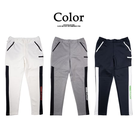4way ストレッチ ジョガーパンツ ゴルフパンツ Gray(3color)