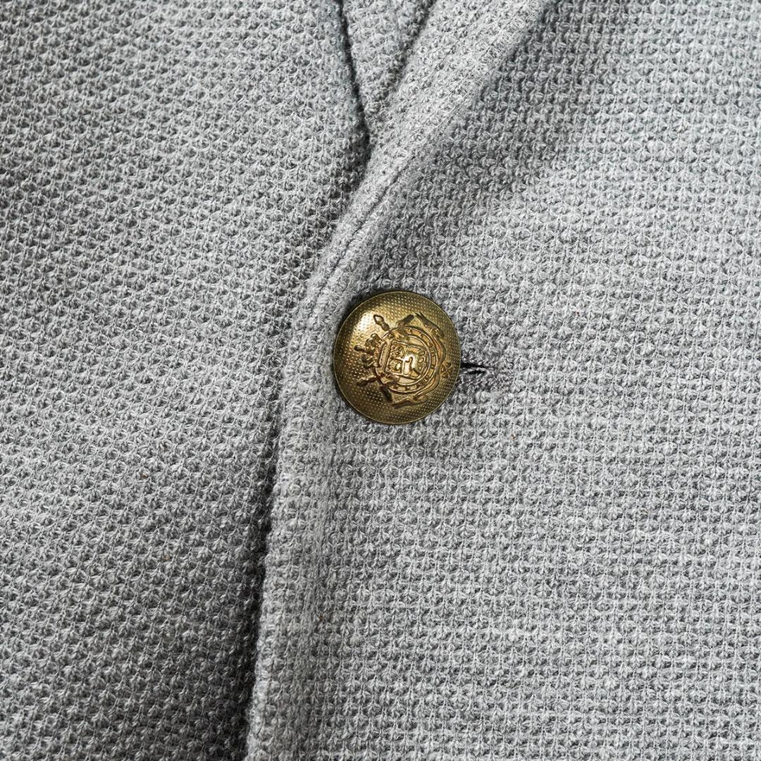ZARA MAN ニット テーラード ジャケット グレーL 春ジャケ RU ZARA MAN ニット テーラード ジャケット グレーL 春ジャケ RU