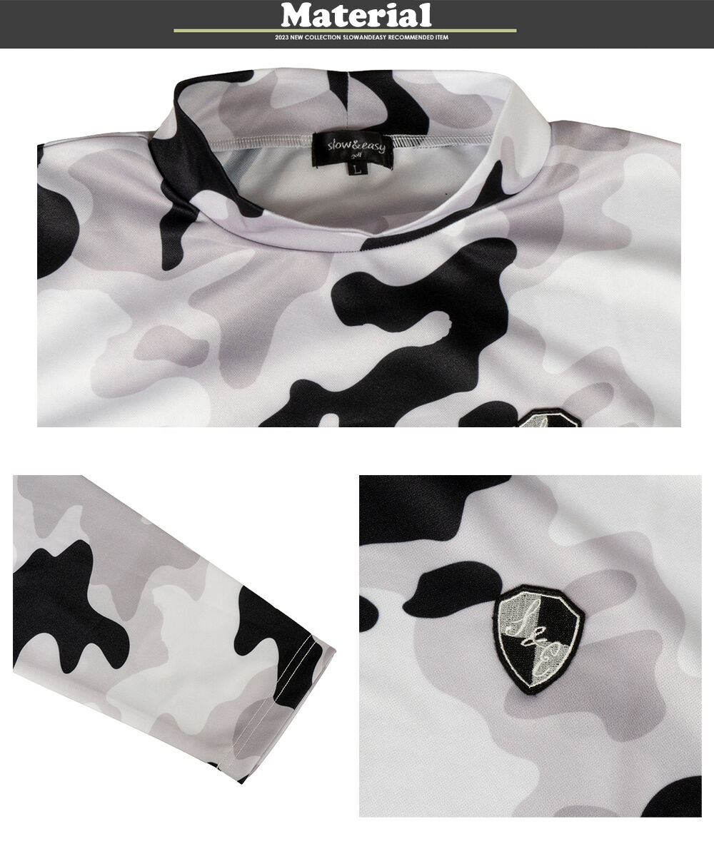 【新品・タグ付き】完売品 BRIEFING モックネック カモフラ 白 M 新品・タグ付き】BRIEFING モックネック カモフラ 白 ホワイト M