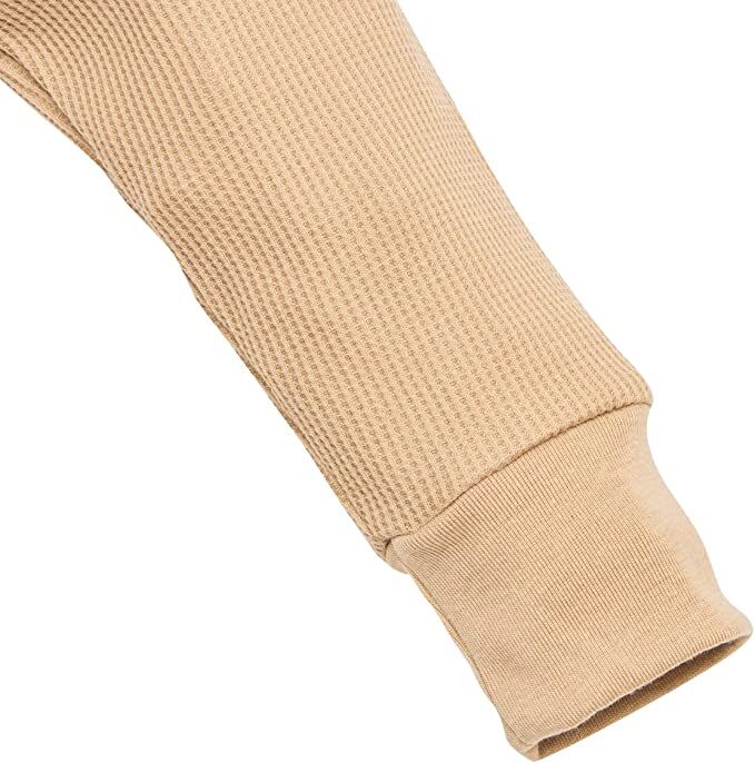 RRL ヘンリーネック サーマル ワッフル ロンT サーマル ワッフル ヘンリーネック ロンT/Pink(4color) | denim