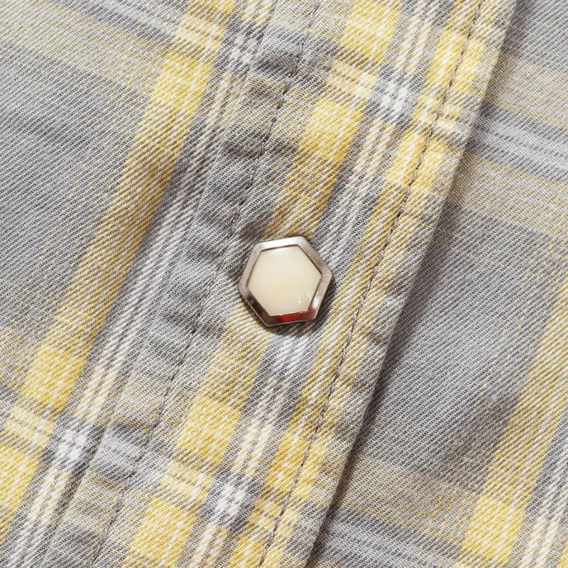 MARKAWARE サイズ2 マーカウェア チェックシャツ 長袖シャツ RU  