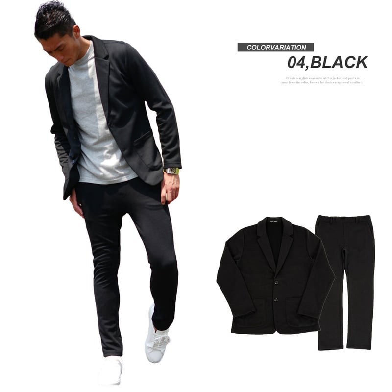 セットアップ デサント◇ジップアップ ボンディング ジャケット 裏起毛