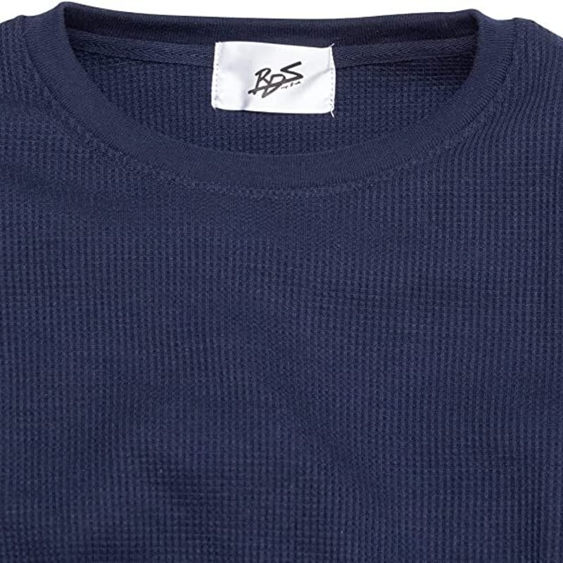 WTAPS ワッフル サーマル ロンT ネイビー L サーマル ワッフル クルーネック ロングTシャツ /Navy(4color) | denim