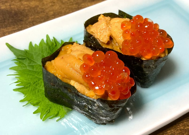 ウニ・鮭いくら(北海道産)セット | まるひな