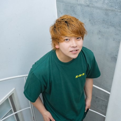 FACE T SHIRT(GREEN)