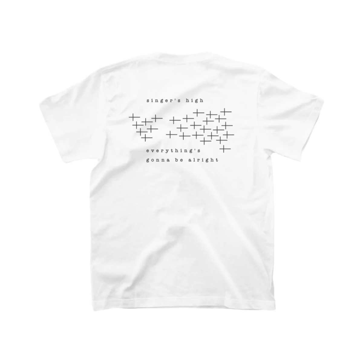 シンガーズハイ Sunburst Tシャツ ホワイト Lサイズ 白 Sunburst T-shirt(White) | Noisy EC SHOP