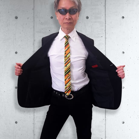 NEW：2WAYネクタイ　SQUARE TILES