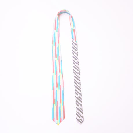 NEW：デザインネクタイ　PASTEL STRIPE