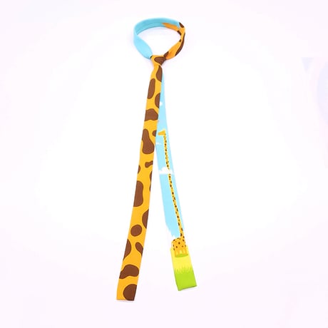 2Way スクエアネクタイ　GIRAFFE