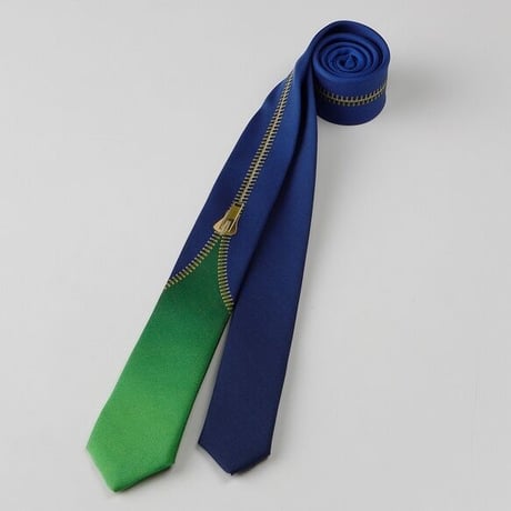 デザインネクタイ　GREEN STRIP