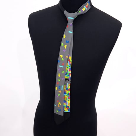 2Way ナローネクタイ〔細み〕　GAME OVER〔NEW〕