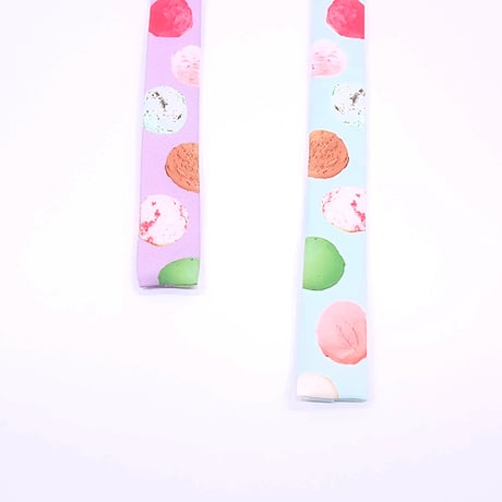 2Way スクエアネクタイ　MACARON
