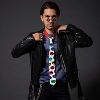 デザインネクタイ　HOT LIPS