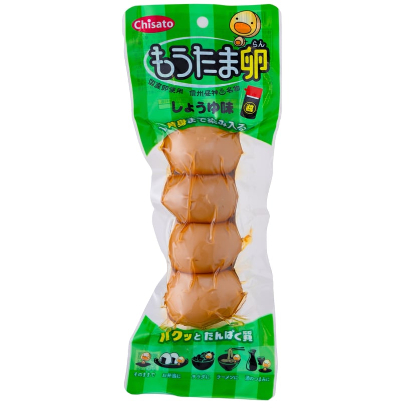 いちど食べたらもうたま卵 4個入り 4本セット | TAMARAN-SHOP