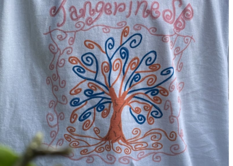 Tangerine sb リンガーツルtシャツ | orchard.uwajima