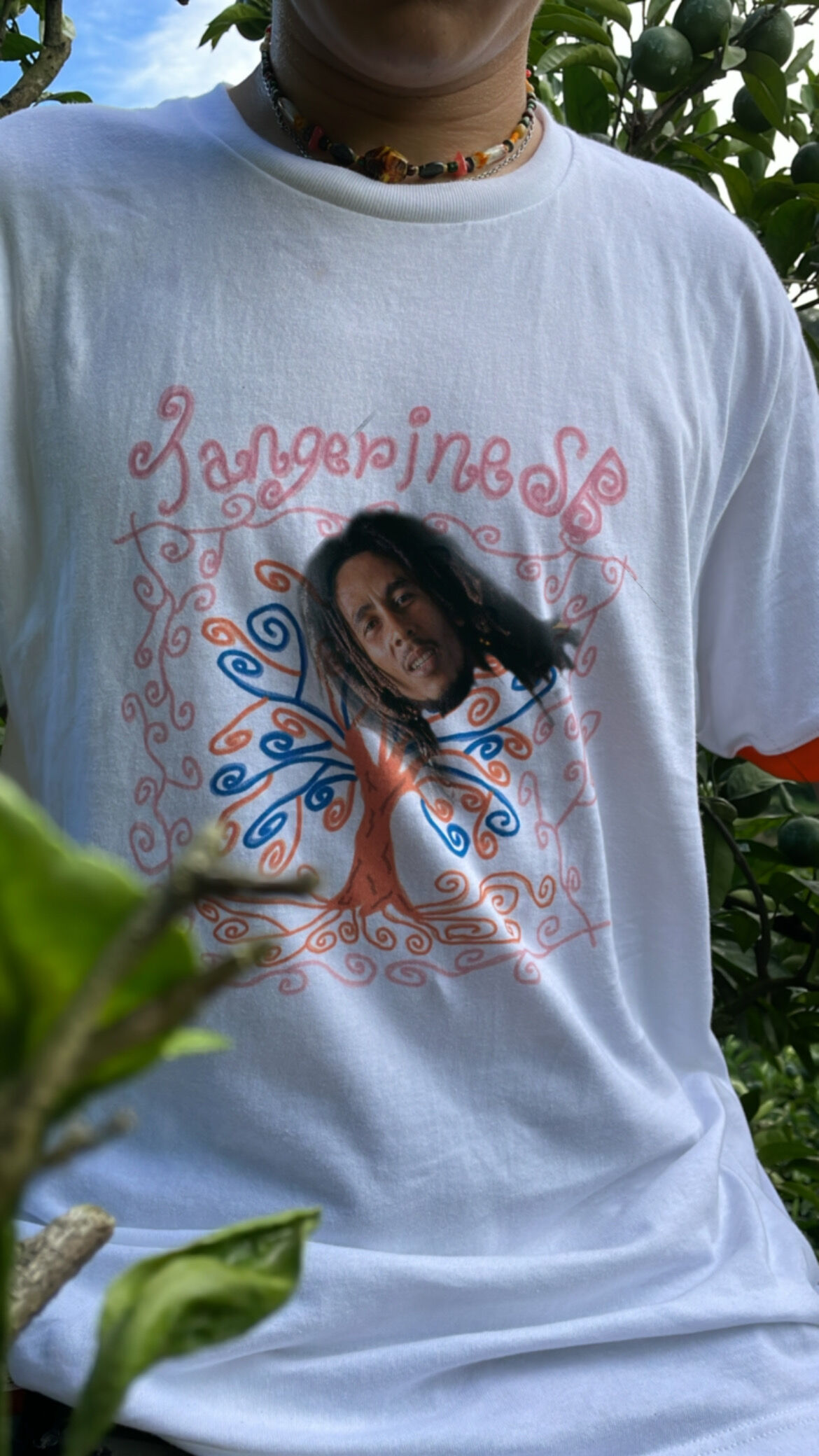 Tangerine sb リンガーツルtシャツ | orchard.uwajima