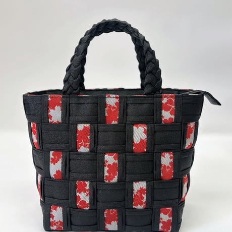 畳へり トートバッグ ブラック 横長サイズ ヘリバッグ ほか 畳縁バッグ
