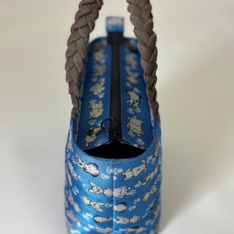 畳縁バッグ「JOZAI」Sサイズ / 青 | JOZAI (松浦畳店)