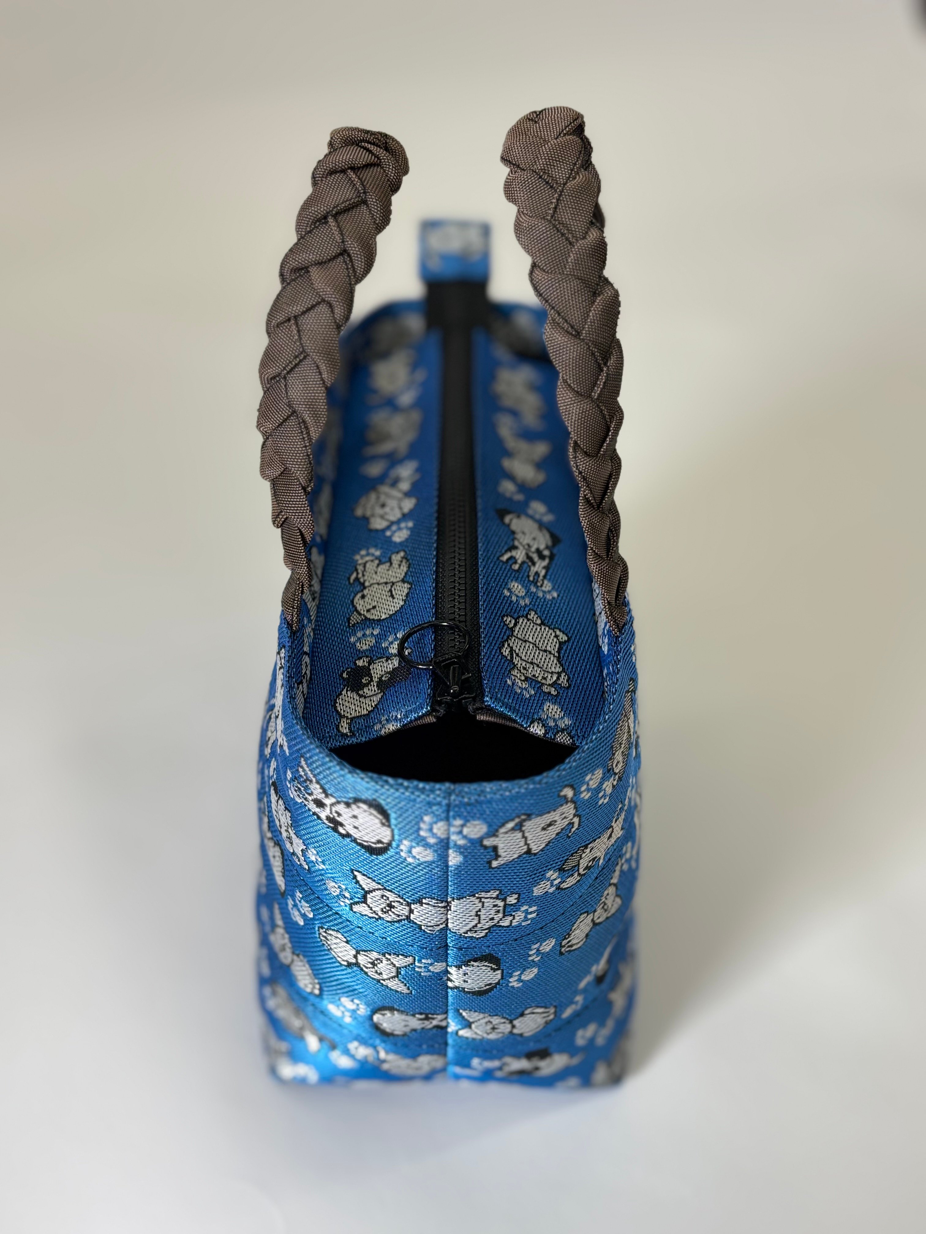 畳縁バッグ「JOZAI」Sサイズ / 青 | JOZAI (松浦畳店)