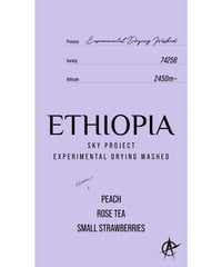 Ethiopia Sky Project , 74158 - Experimental Drying Washed