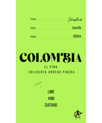 Colombia El Pino Edilberto Urrego Pineda ,Castillo - Washed