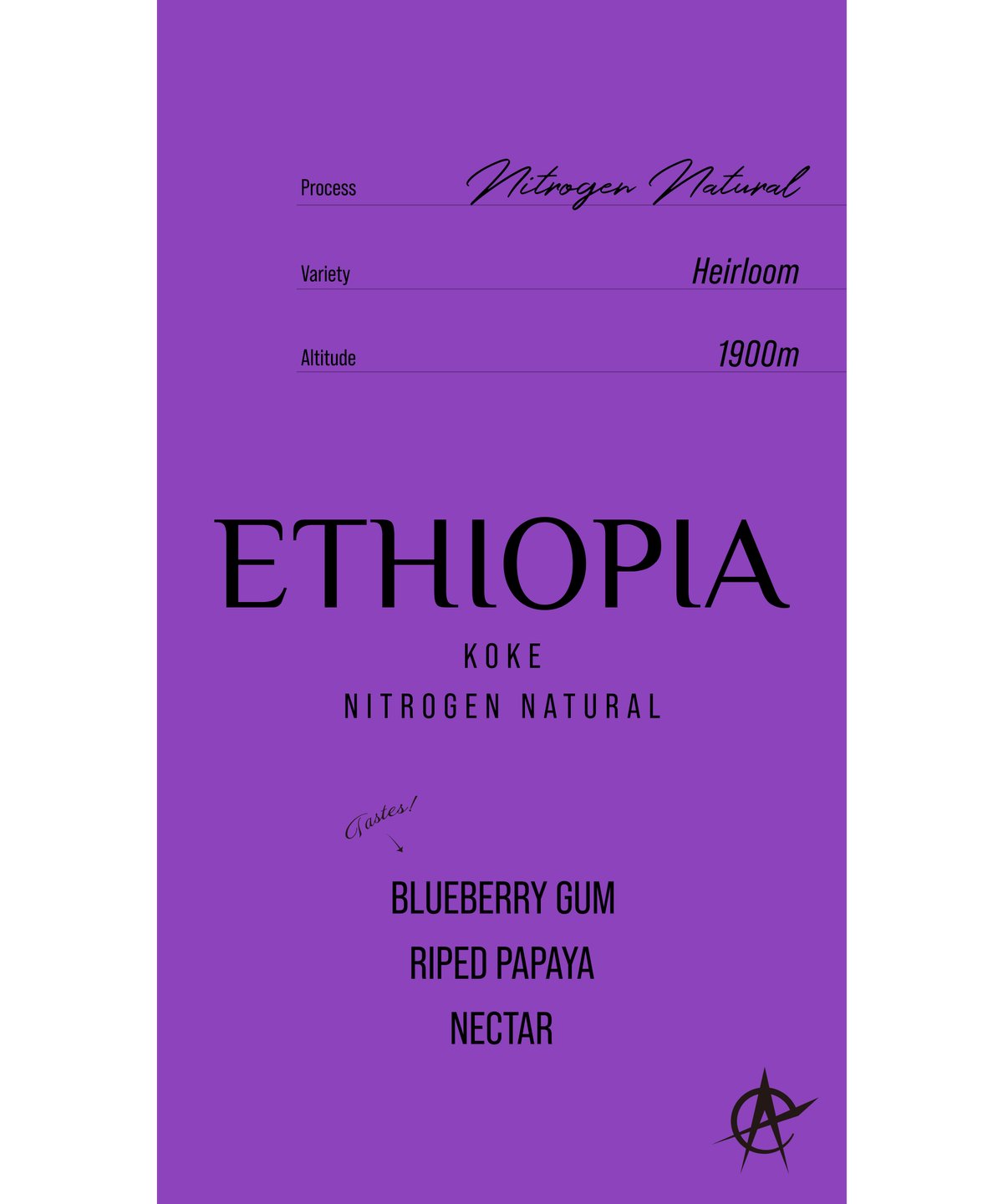 Ethiopia Koke, Heirloom - Nitrogen Natural | ac