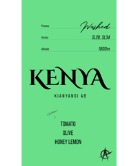 Kenya Kianyangi AB, SL28,SL34 - Washed