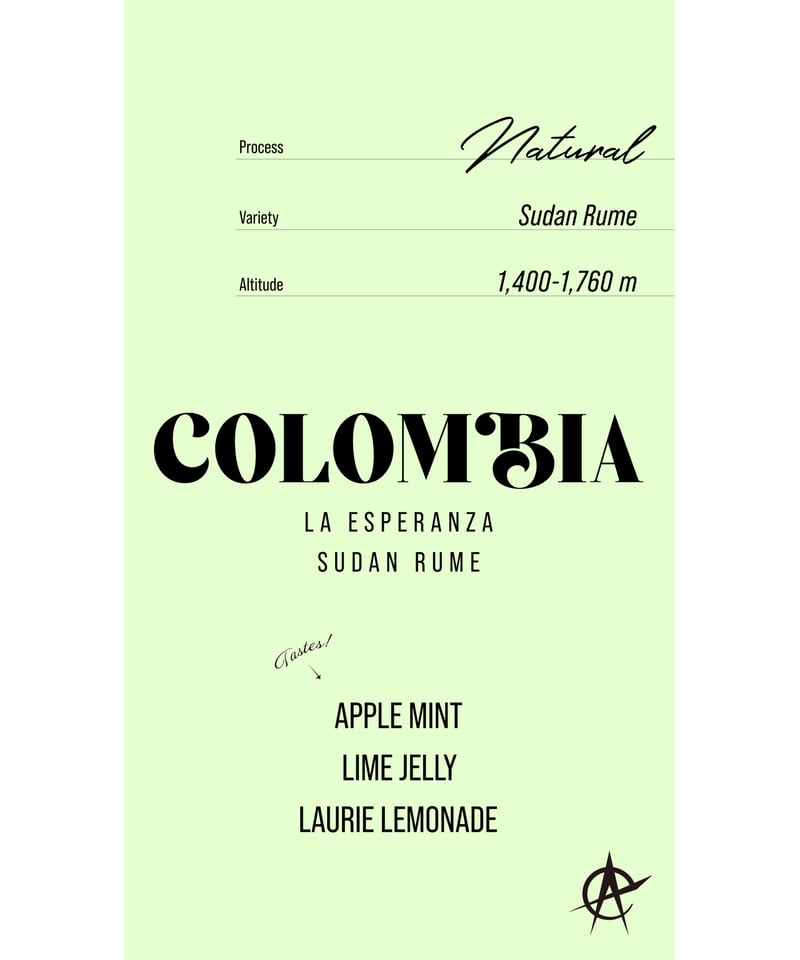 Colombia La Esperanza, Sudan Rume - Natural | a
