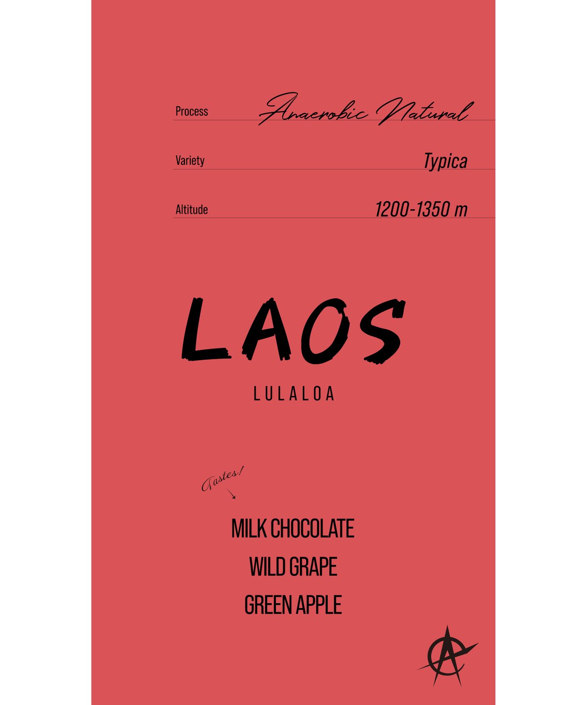 Laos LuLaLoa, Typica - Anaerobic Natural | acid