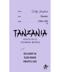 Tanzania Acacia Hills, Pacamara - Fully Washed