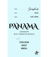 Panama Longboard Misty Mountain, Geisha - Washed