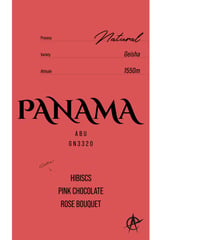 Panama Abu GN3320, Geisha - Natural