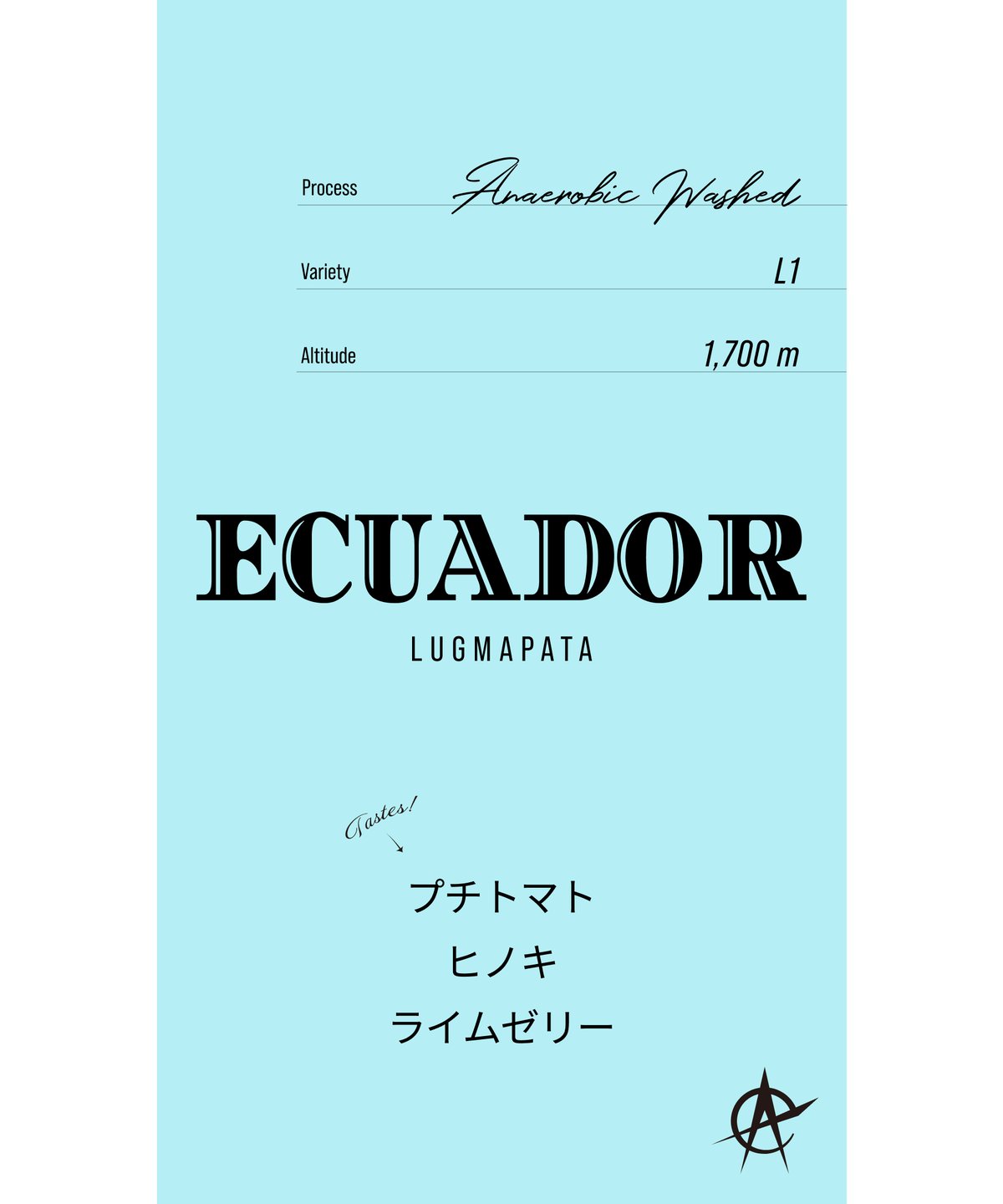 Ecuador Lugmapata, L1 - Anaerobic Washed | acid