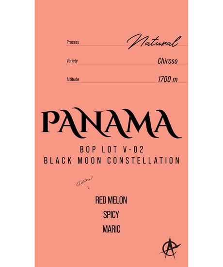 Panama Black Moon Constellation BoP 2023 V02, Chiroso - Natural