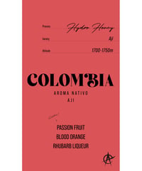 Colombia AROMA NATIVO, Aji - Hydro Honey