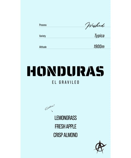 Honduras El Gravileo, Typica - Washed